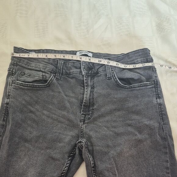 ONLY & SONS Dark Gray Skinny Men's Jeans - Picture 12 of 16